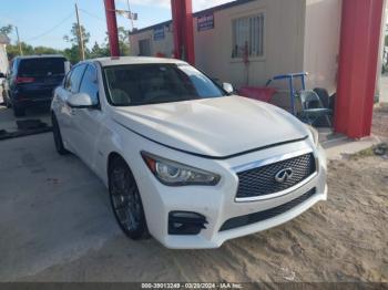  Salvage INFINITI Q50 Hybrid