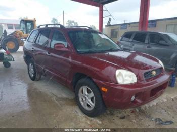  Salvage Hyundai SANTA FE