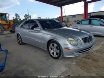  Salvage Mercedes-Benz E-Class