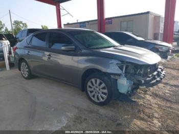  Salvage Nissan Sentra