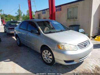  Salvage Toyota Corolla