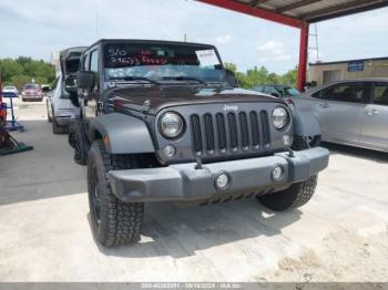  Salvage Jeep Wrangler