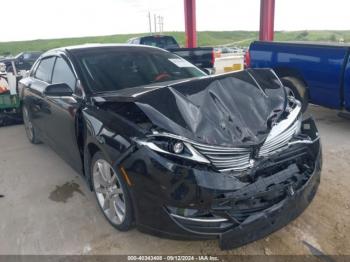  Salvage Lincoln MKZ Hybrid