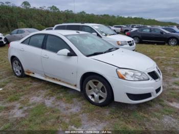  Salvage Pontiac G6