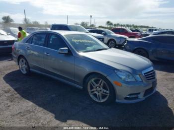  Salvage Mercedes-Benz E-Class