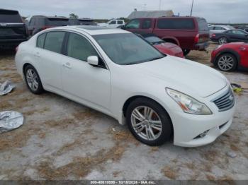  Salvage INFINITI G37