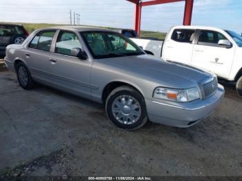  Salvage Mercury Grand Marquis