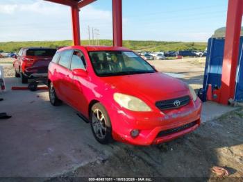  Salvage Toyota Matrix