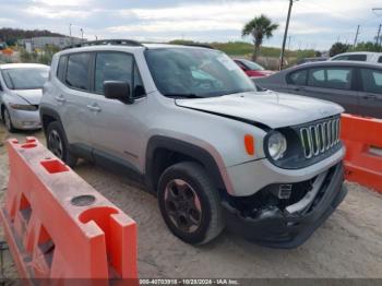  Salvage Jeep Renegade