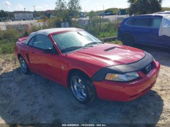  Salvage Ford Mustang