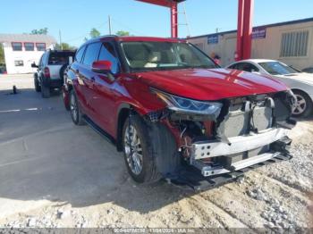  Salvage Toyota Highlander