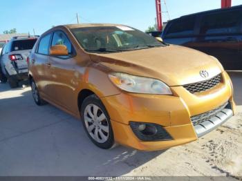  Salvage Toyota Matrix