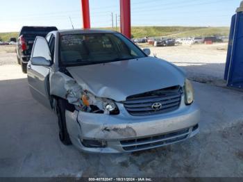  Salvage Toyota Corolla