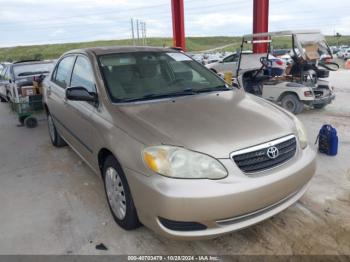  Salvage Toyota Corolla