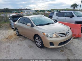  Salvage Toyota Corolla