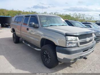  Salvage Chevrolet Silverado 2500