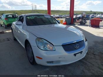  Salvage Lexus Sc