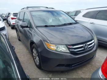  Salvage Honda Odyssey