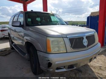  Salvage Cadillac Escalade