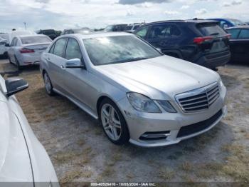  Salvage Mercedes-Benz E-Class