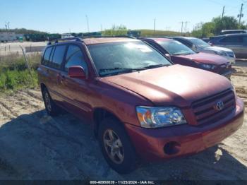  Salvage Toyota Highlander