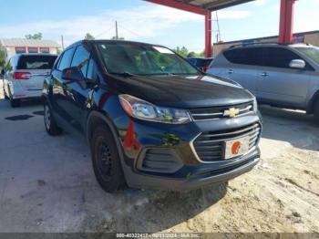  Salvage Chevrolet Trax