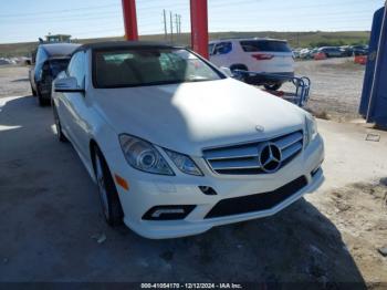  Salvage Mercedes-Benz E-Class