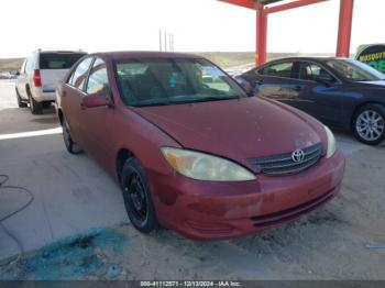  Salvage Toyota Camry