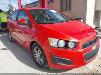  Salvage Chevrolet Sonic