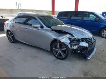  Salvage Lexus Is