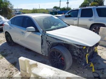  Salvage INFINITI Q50