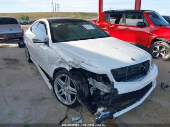  Salvage Mercedes-Benz C-Class