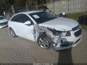  Salvage Chevrolet Cruze