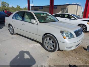  Salvage Lexus LS