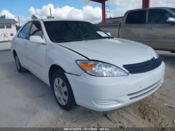  Salvage Toyota Camry