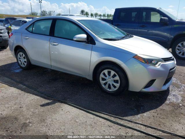  Salvage Toyota Corolla