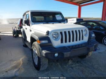  Salvage Jeep Wrangler