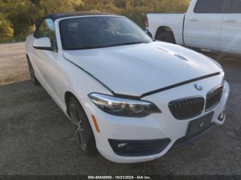  Salvage BMW 2 Series