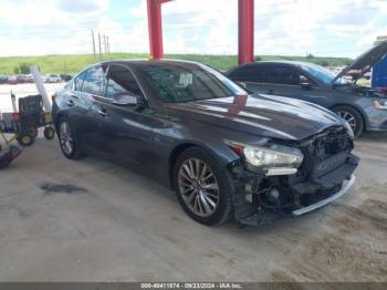  Salvage INFINITI Q50