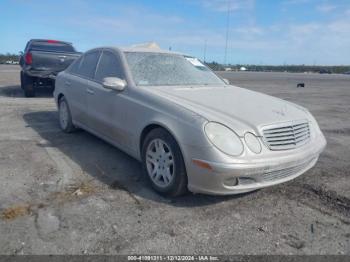  Salvage Mercedes-Benz E-Class