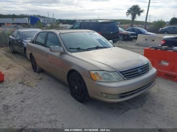  Salvage Toyota Avalon