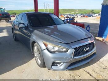  Salvage INFINITI Q50