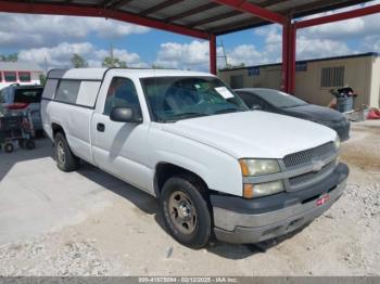  Salvage Chevrolet Silverado 1500