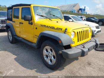  Salvage Jeep Wrangler