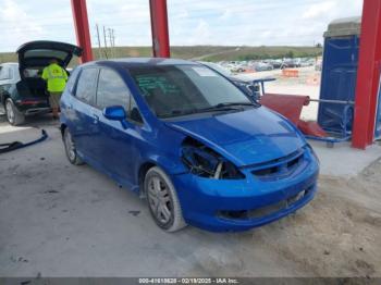  Salvage Honda Fit