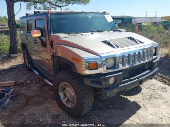  Salvage HUMMER H2 Suv