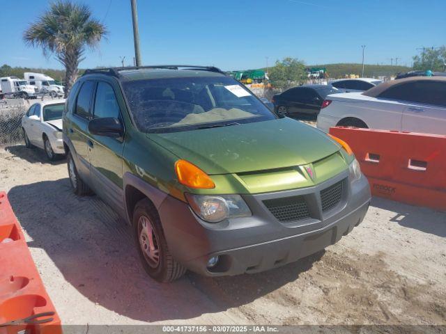  Salvage Pontiac Aztek