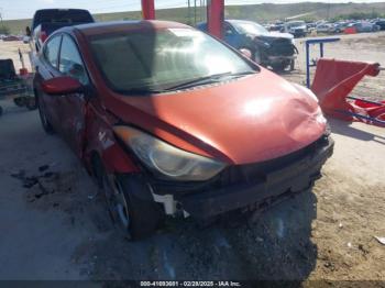  Salvage Hyundai ELANTRA