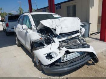  Salvage Chevrolet Trax