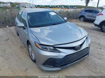  Salvage Toyota Camry